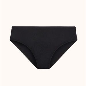 LIVELY /
The Swim High Waist Bikini Bottom: Jet Black